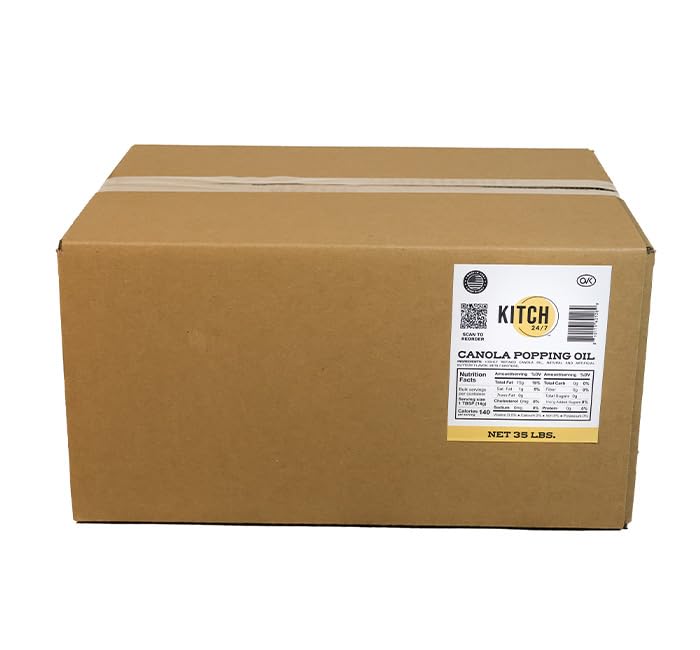 Canola Popping Oil 35 Pounds N863706