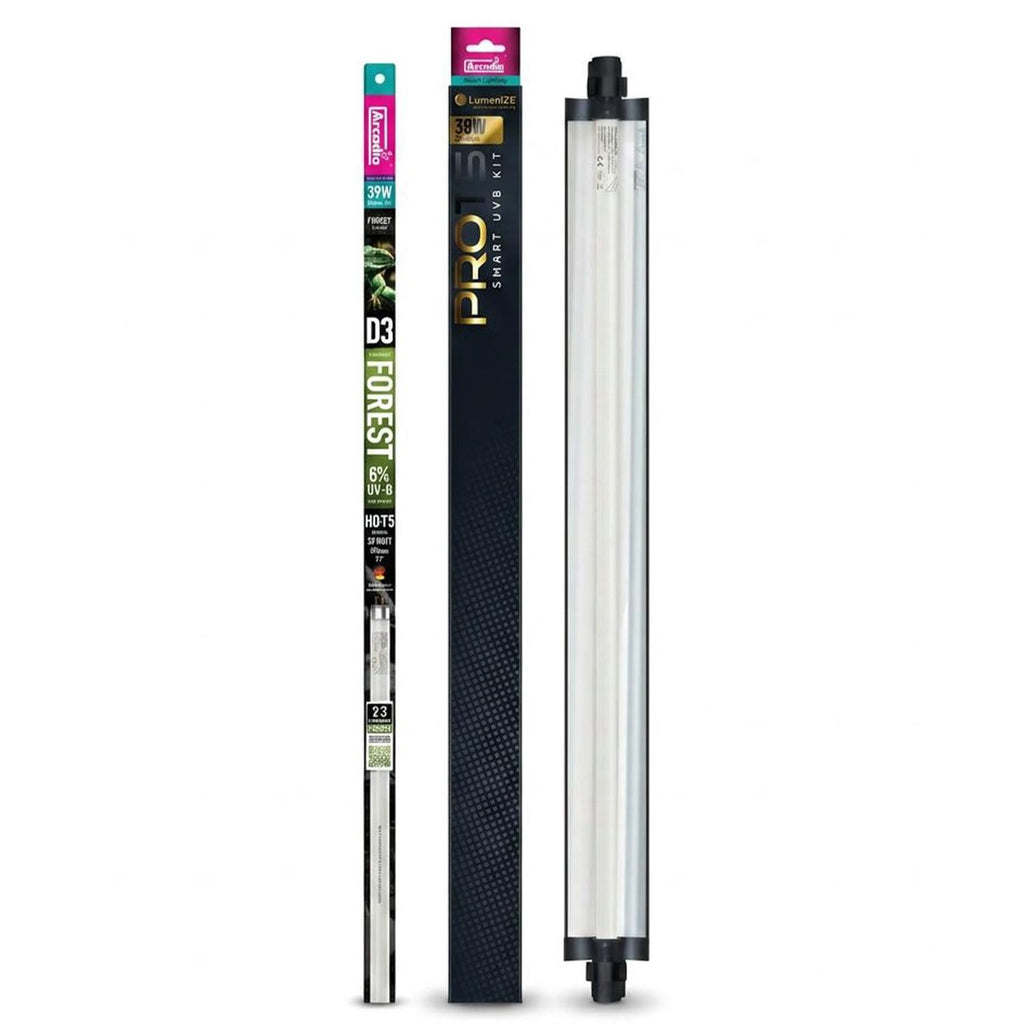 36" 39 Watts 6% UVB Reptile Light Fixture Kit K37531