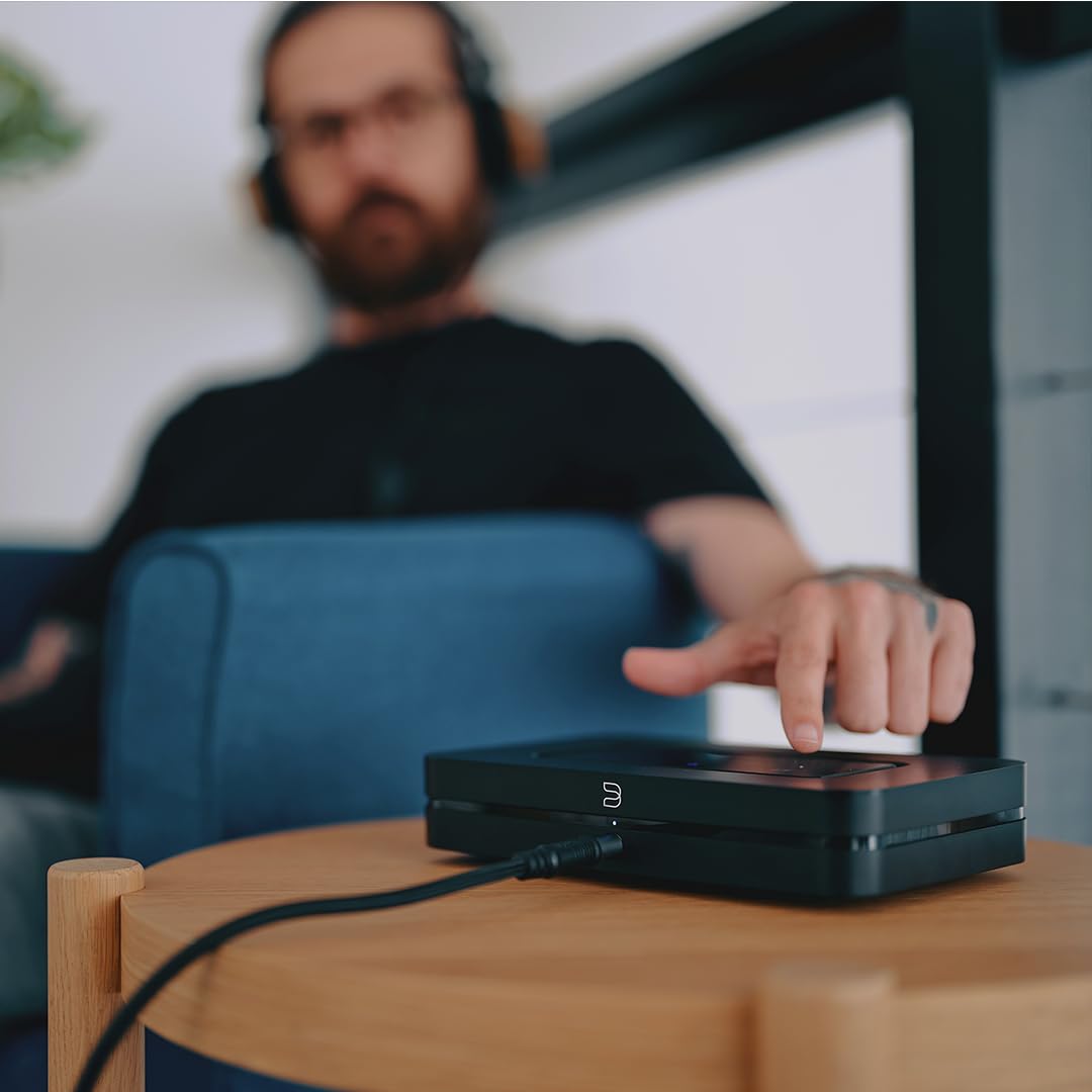 Black Wireless Music Streamer A70346
