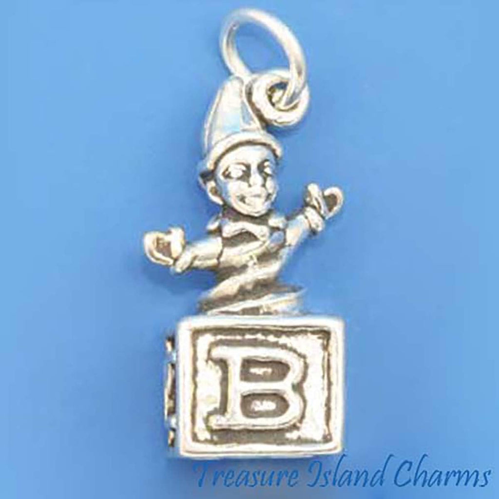 3D 925 Sterling Silver Charm Pendant V454617