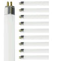 T5 Fluorescent Bulb 24 Inch G5 Bipin Base 3500K Neutral White 14W Pack of 10 O364