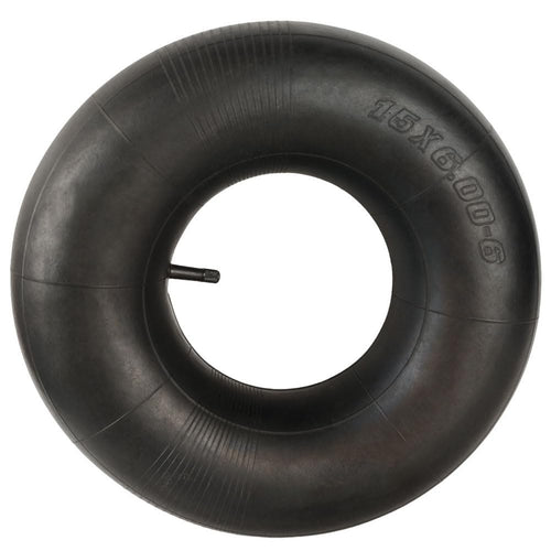 2 Pack 15x6.00-6" Inner Tubes with TR-13 Straight Valve Stem S98274