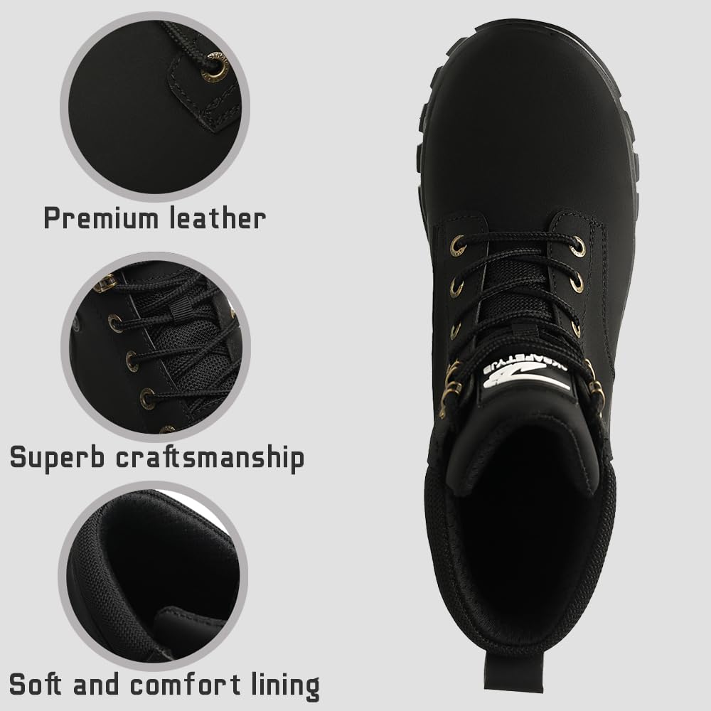 Waterproof Lightweight Steel Toe Safety Shoes P409