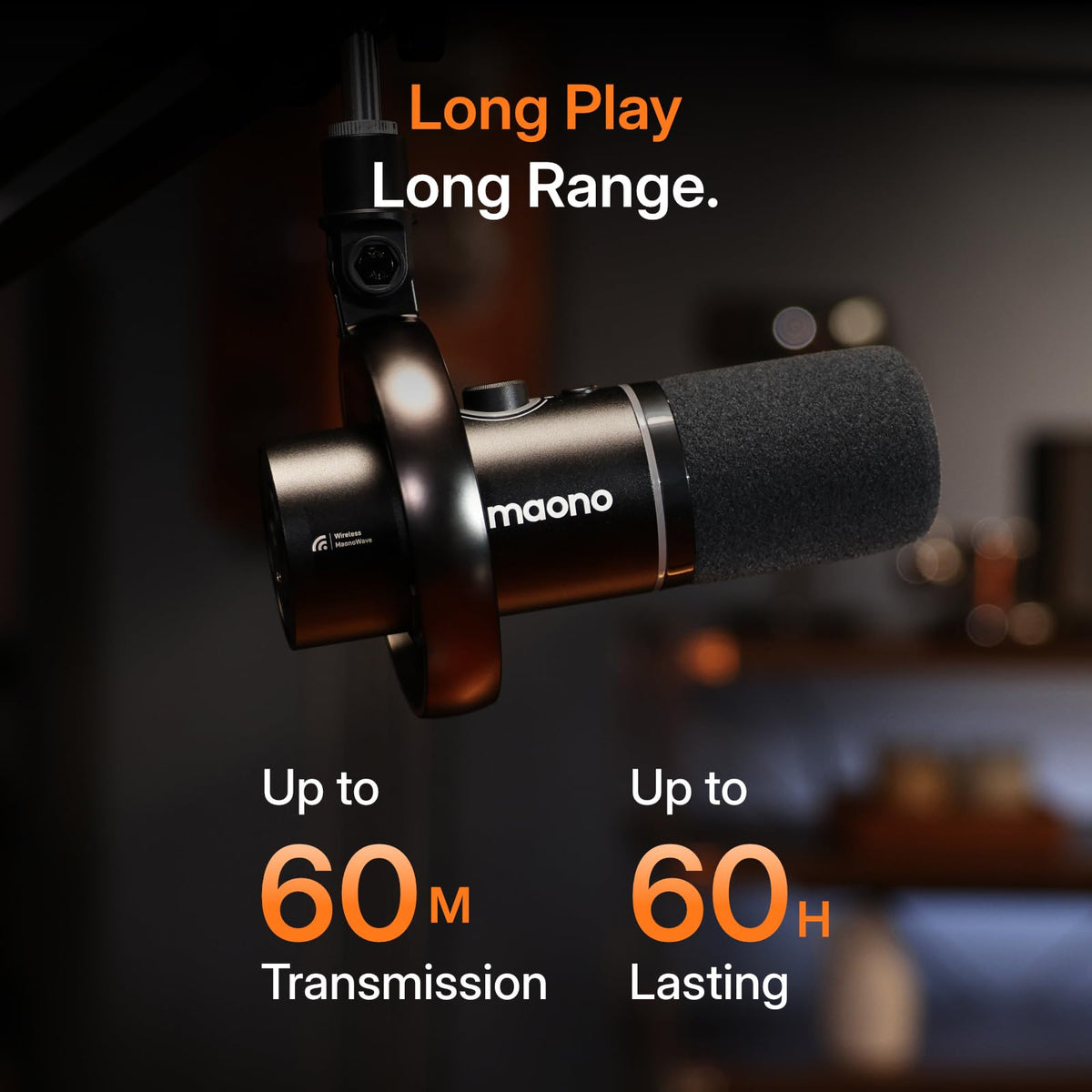 Hybrid Wireless Podcast Microphone K410
