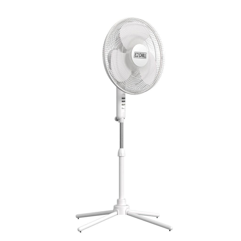 16" Oscillating Pedestal Fan White P15982