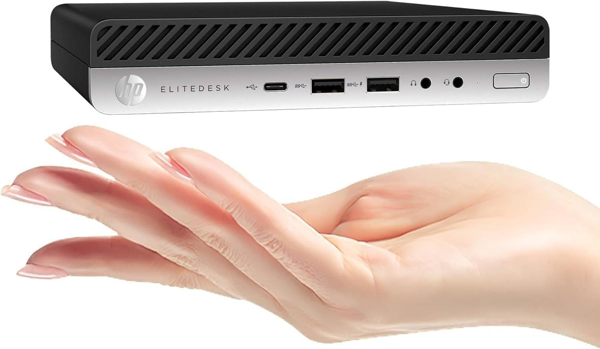 Mini PC Desktop Computer, Intel Core i5-9500T, 8GB DDR4 RAM, 256GB SSD, Keyboard & Mouse, WiFi, Windows 11 Pro A467599