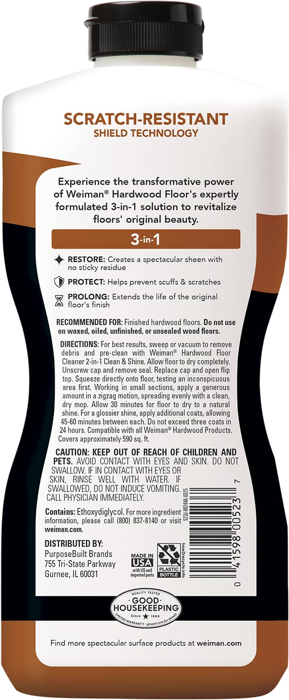 Wood Floor Polish and Restorer 32 Oz G942852