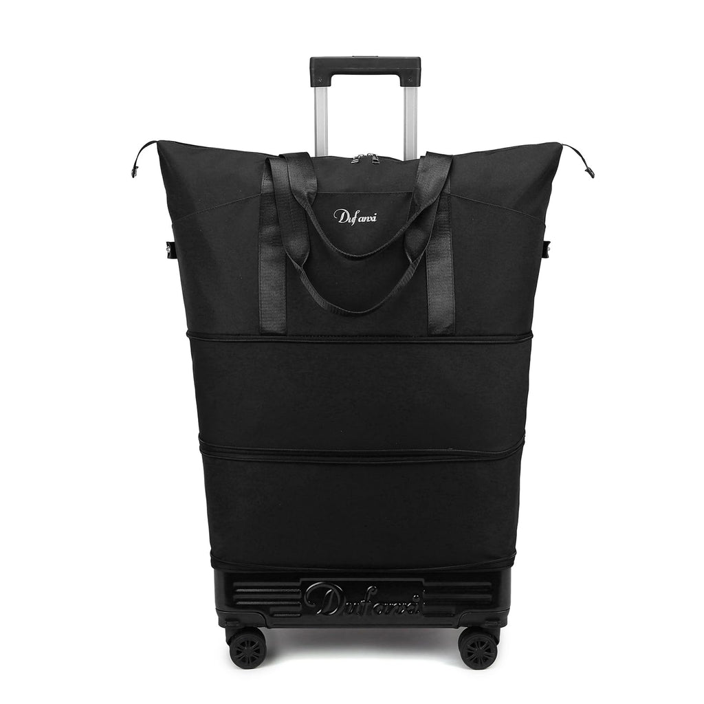 Expandable Rolling Travel Bag with Removable Wheels & Handle E52785