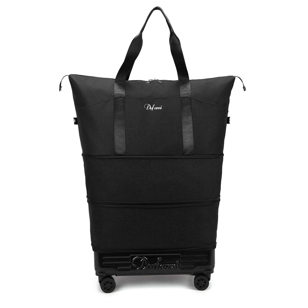 Expandable Rolling Travel Bag with Removable Wheels & Handle E52785