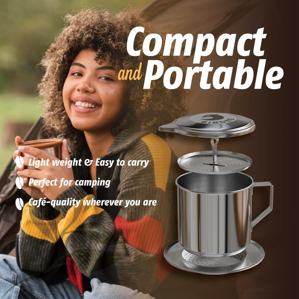 Vietnamese Coffee Dripper 12 oz Stainless Steel A9327