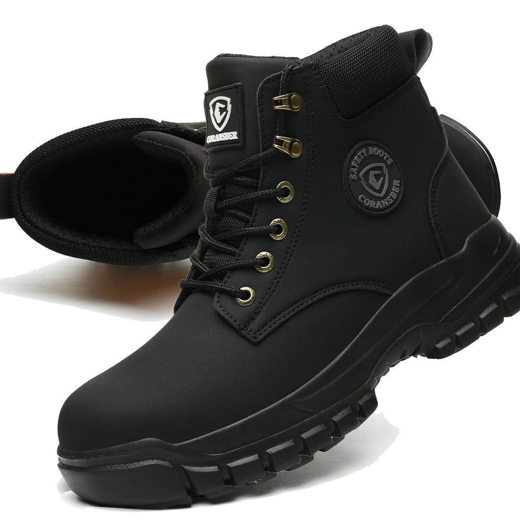 Waterproof Lightweight Steel Toe Safety Shoes P409