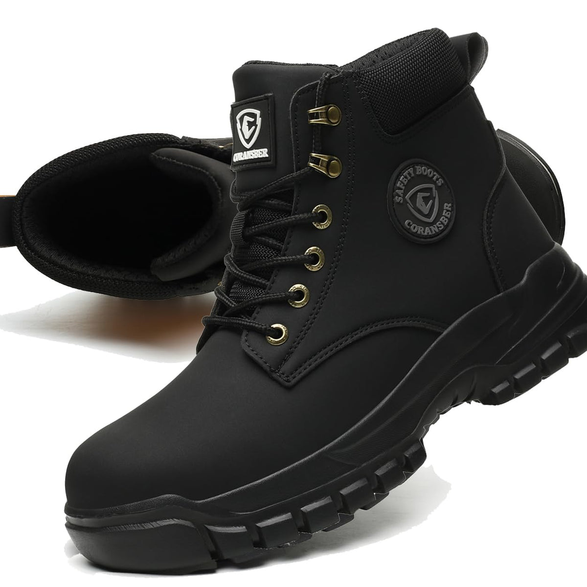 Waterproof Lightweight Steel Toe Safety Shoes P409