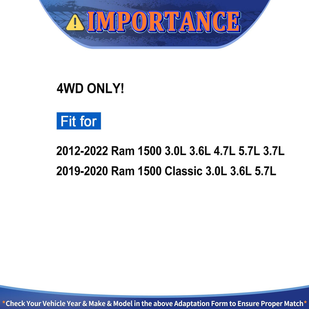 CV Axle Front Pair 4WD I1486