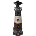 Solar Garden Lighthouse Statue 14.76In Waterproof M446