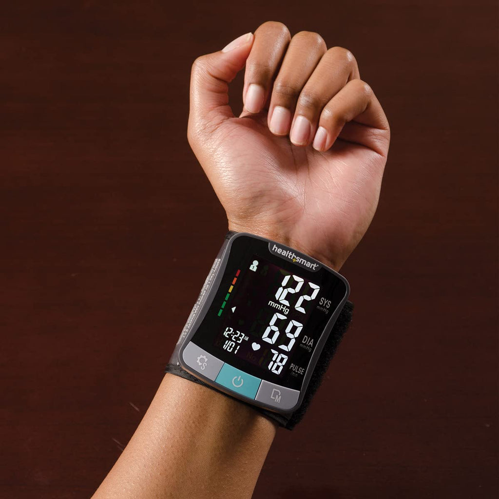 Digital Wrist Blood Pressure Monitor with Cuff H27849