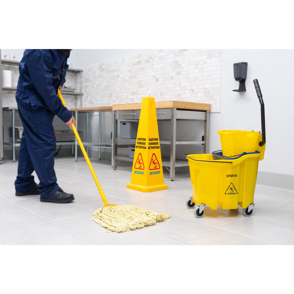35 Qt Mop Bucket with Wringer and Insert W4906