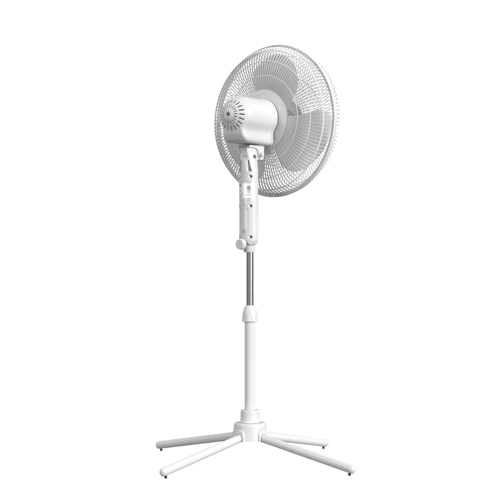 16" Oscillating Pedestal Fan White P15982
