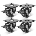 2-Inch Heavy Duty Casters Set of 4 with Brake U83341