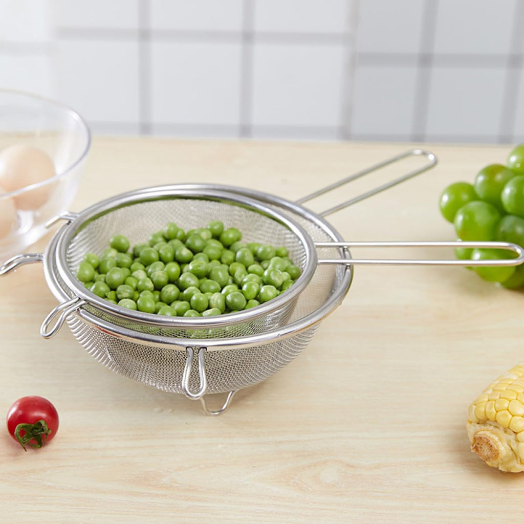 Stainless Steel Fine Mesh Skimmer Spoon A221