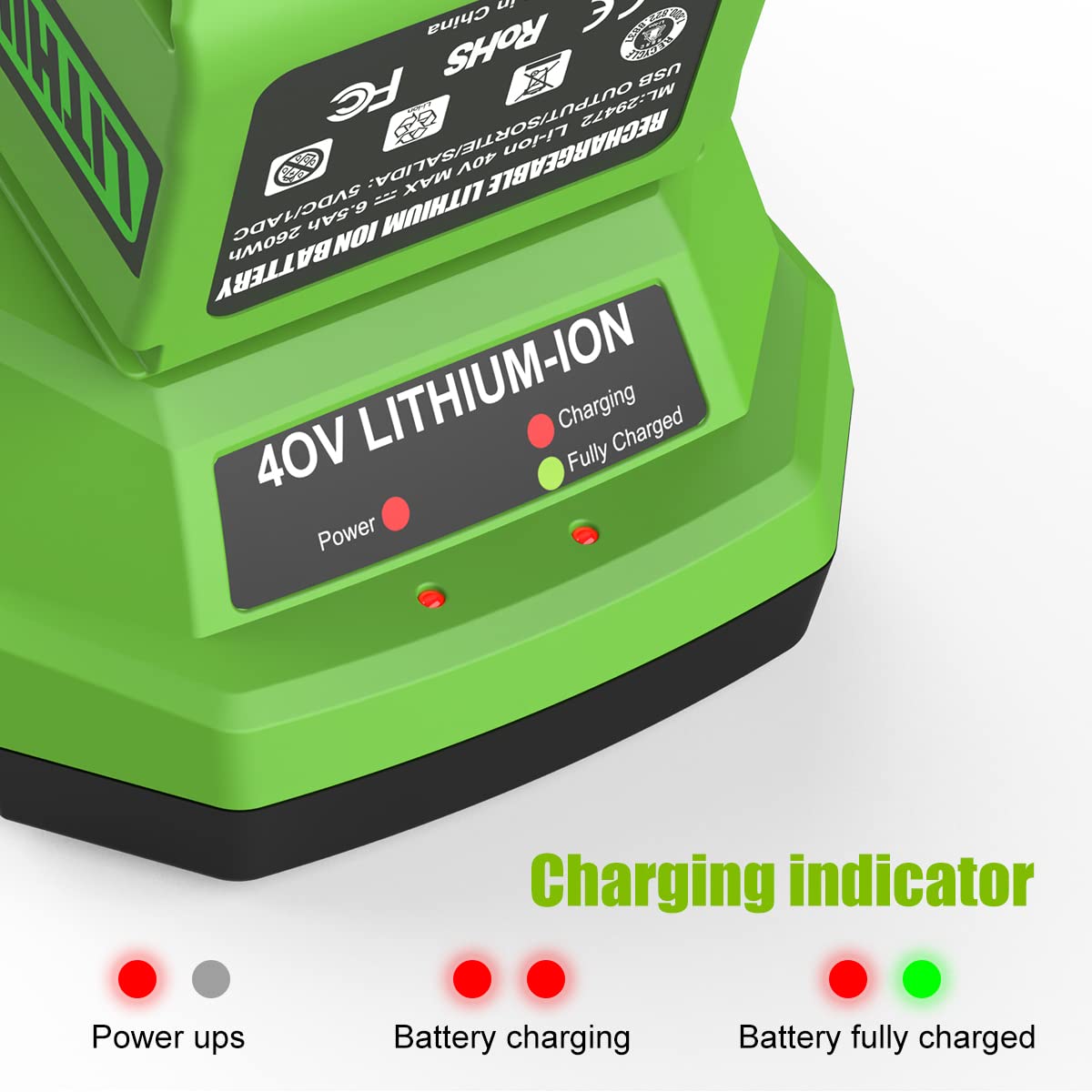 40V 6.5Ah Battery Set H3180