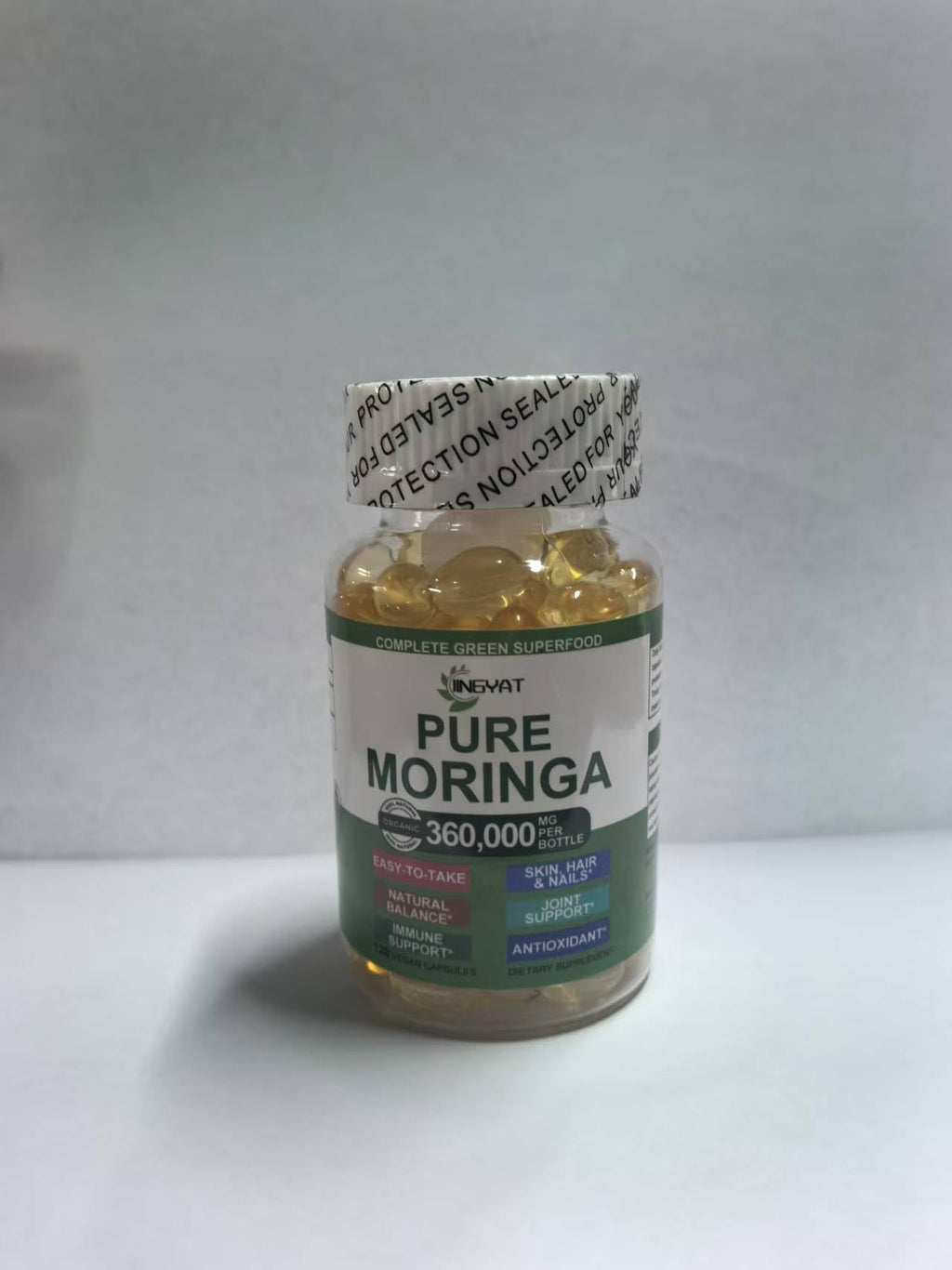 Organic Moringa Oleifera Softgels R283389