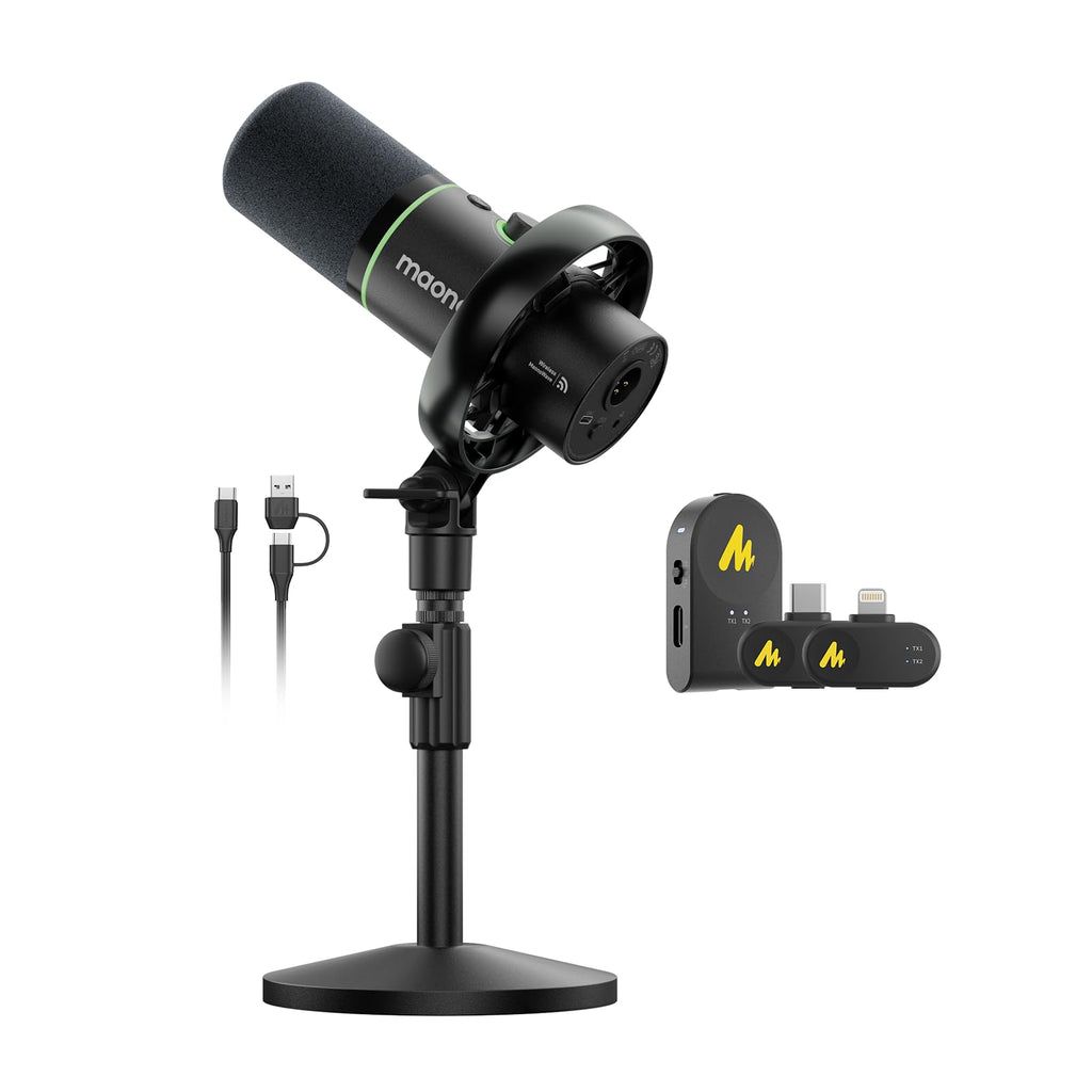 Hybrid Wireless Podcast Microphone K410