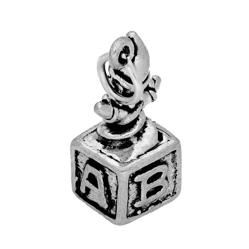 3D 925 Sterling Silver Charm Pendant V454617