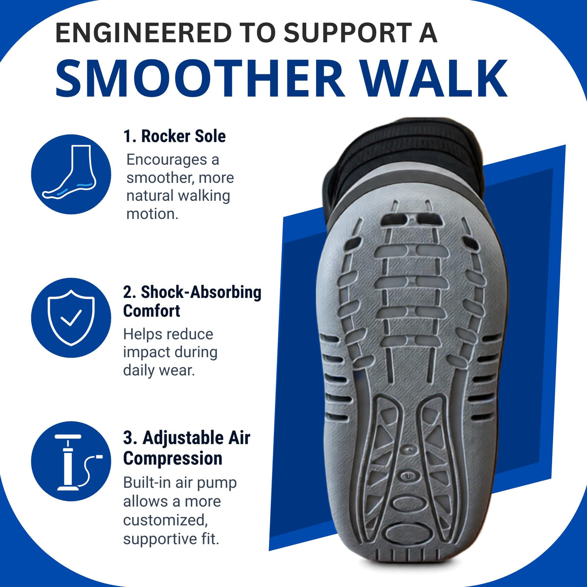 Walker Fracture Boot with Air Pump XLarge I19982