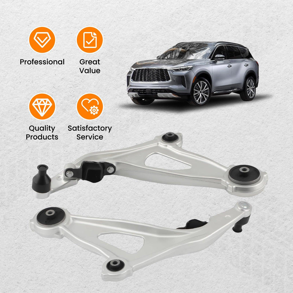 2Pc Front Lower Control Arms C58705