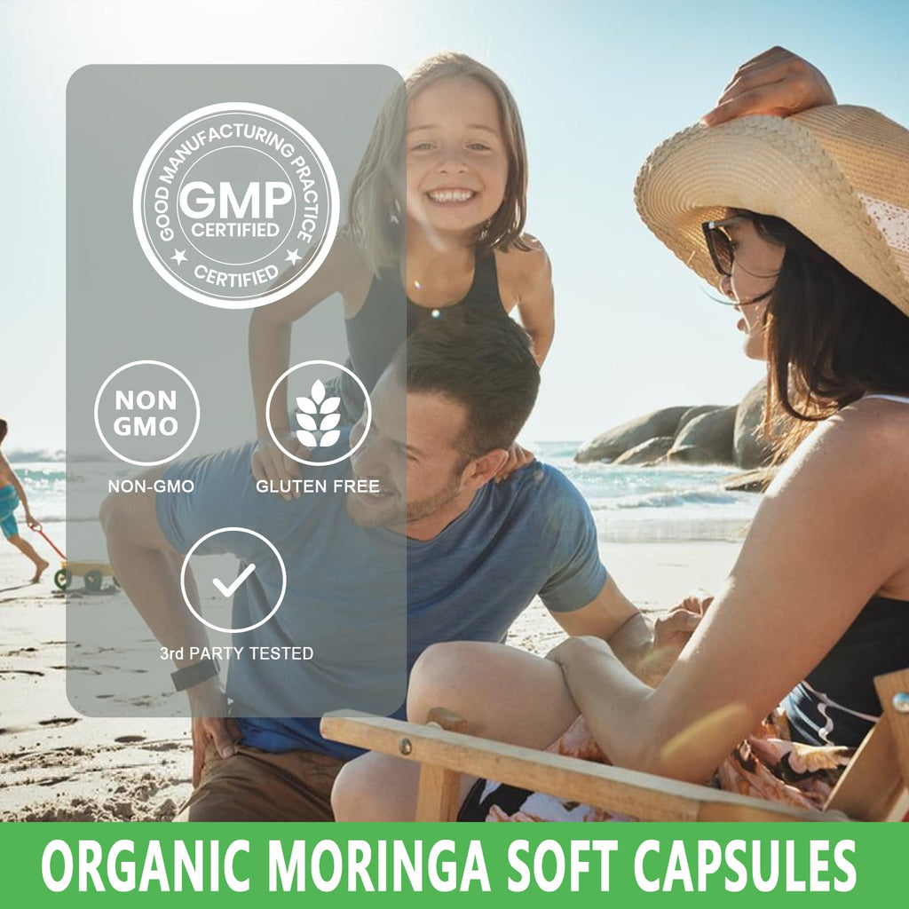 Organic Moringa Oleifera Softgels R283389