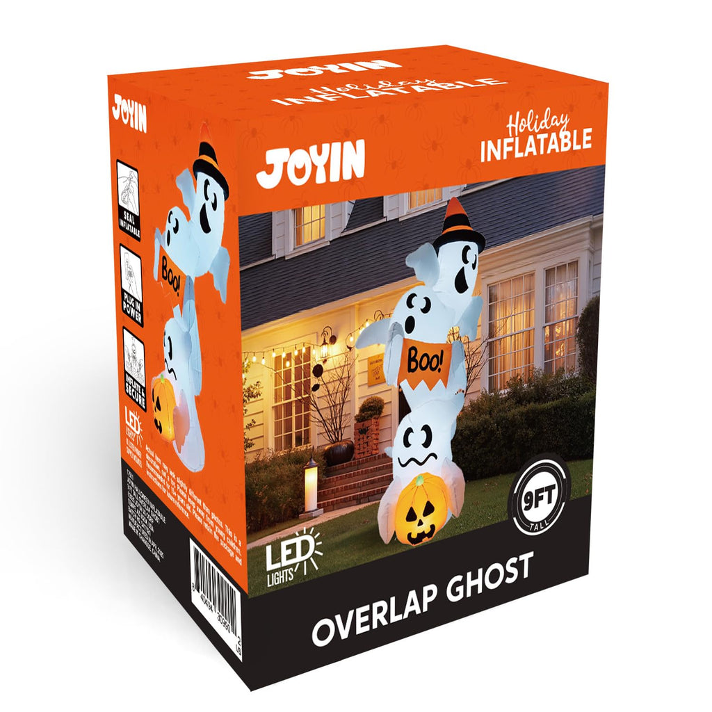 Inflatable Ghost Outdoor Decorations with LEDs M27040