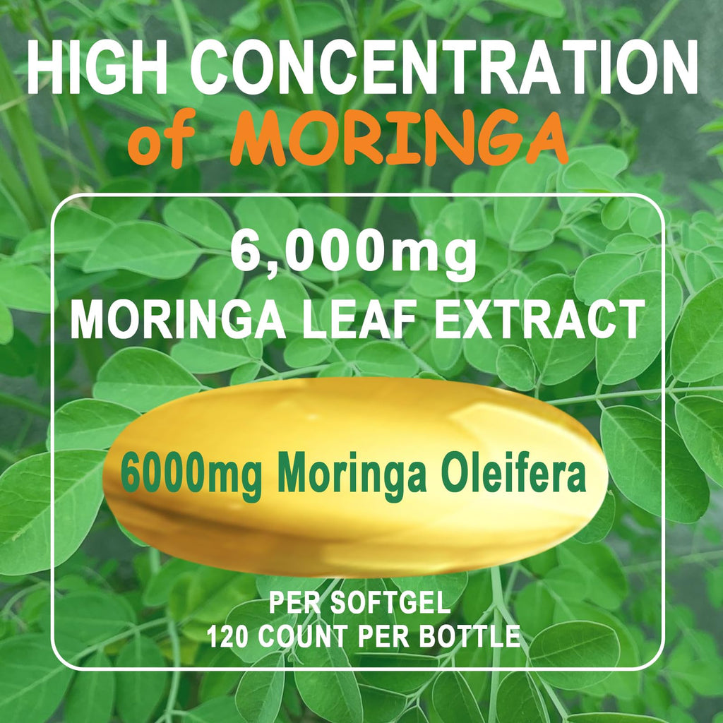 Organic Moringa Oleifera Softgels R283389