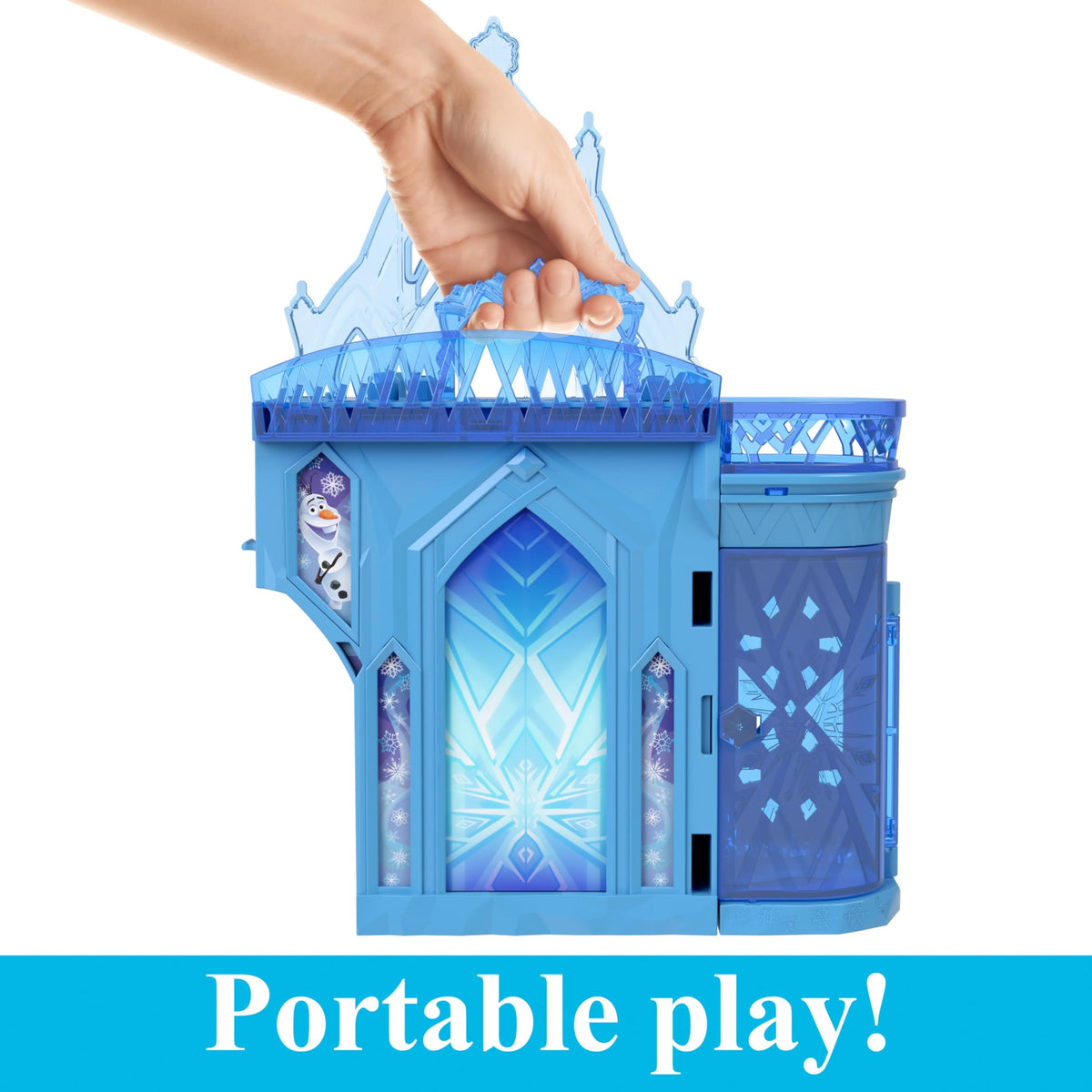 Frozen Castle Doll House Playset with Doll & 8 Accessories W8145