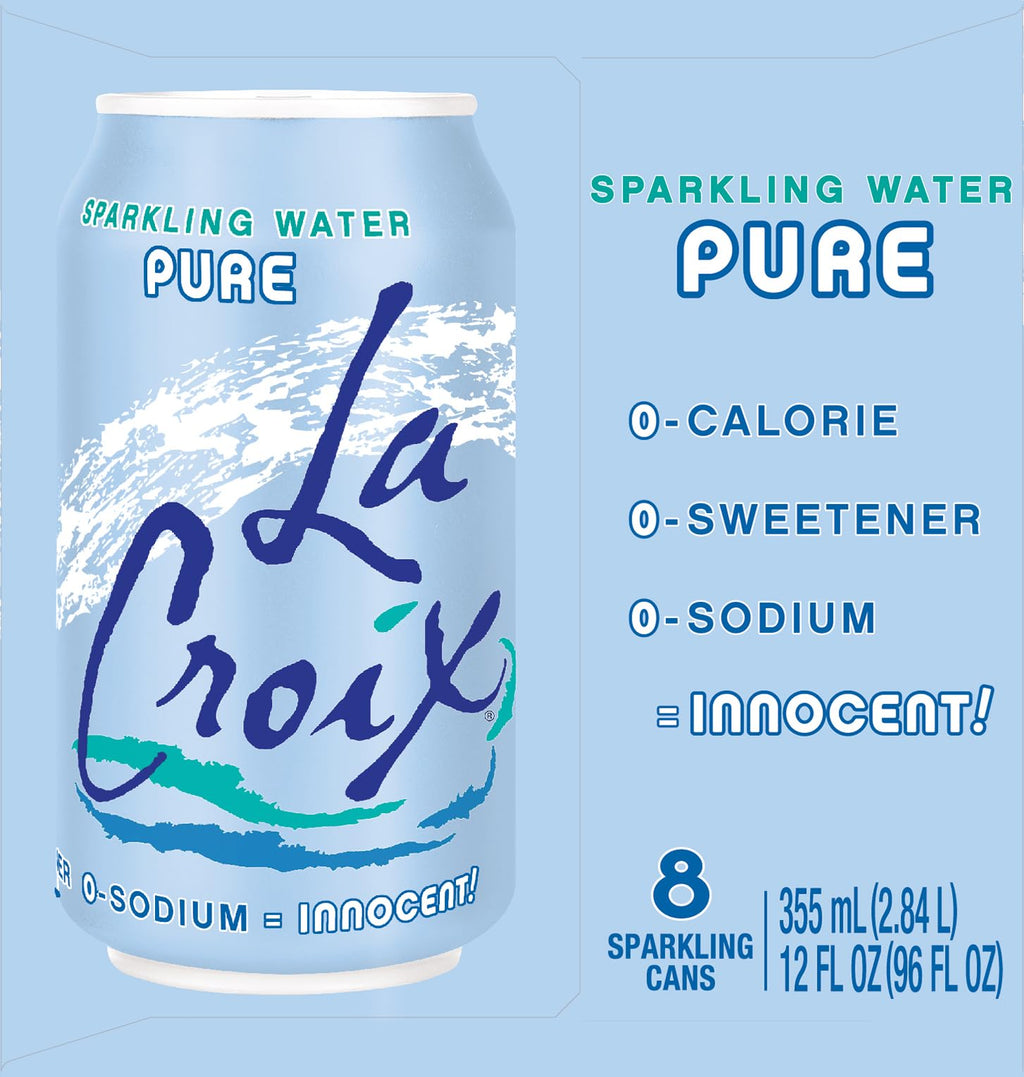 Sparkling Water 12 Fl Oz (pack of 8) U386141