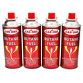 4 Pack 8oz Camping Fuel Canisters Q51571