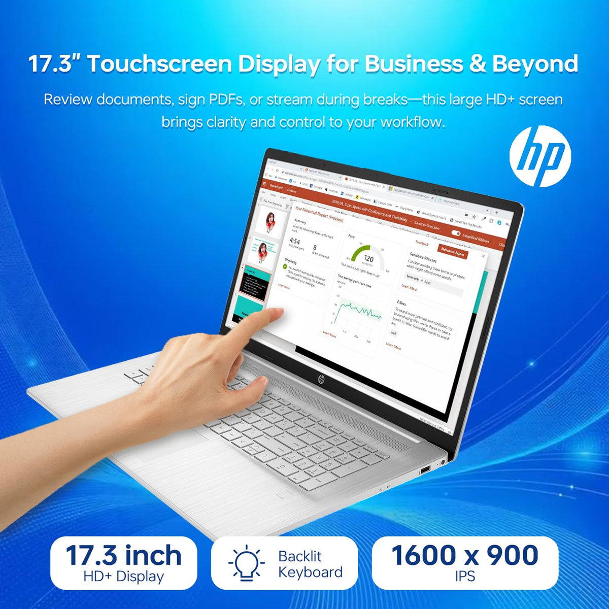 17.3" Touchscreen Intel Core i5 Laptop L919395