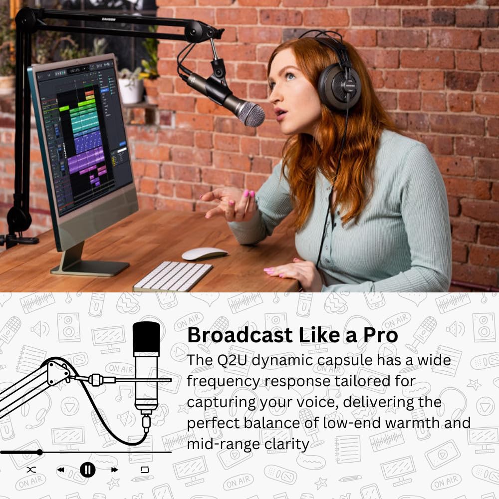 Handheld Dynamic XLR/USB Microphone J9341