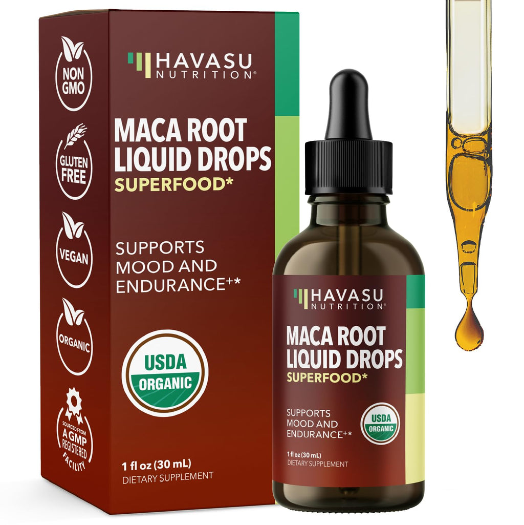Organic Maca Root Liquid Unflavored 1fl oz Q567