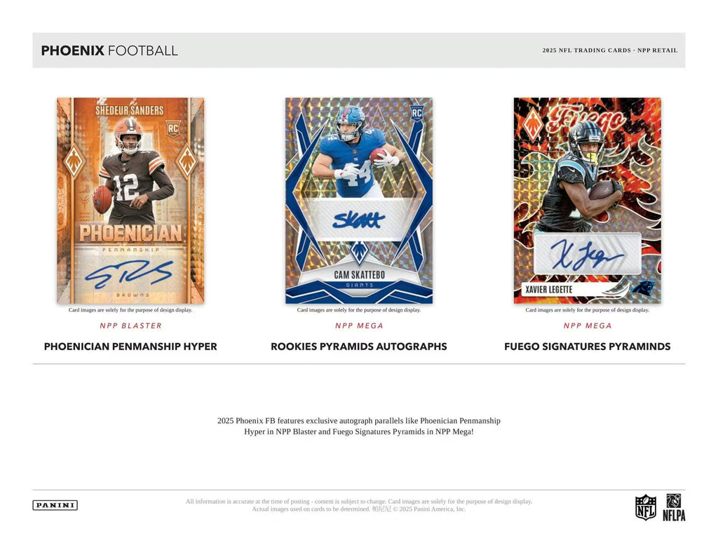 2025 NFL Football Blaster Box F573