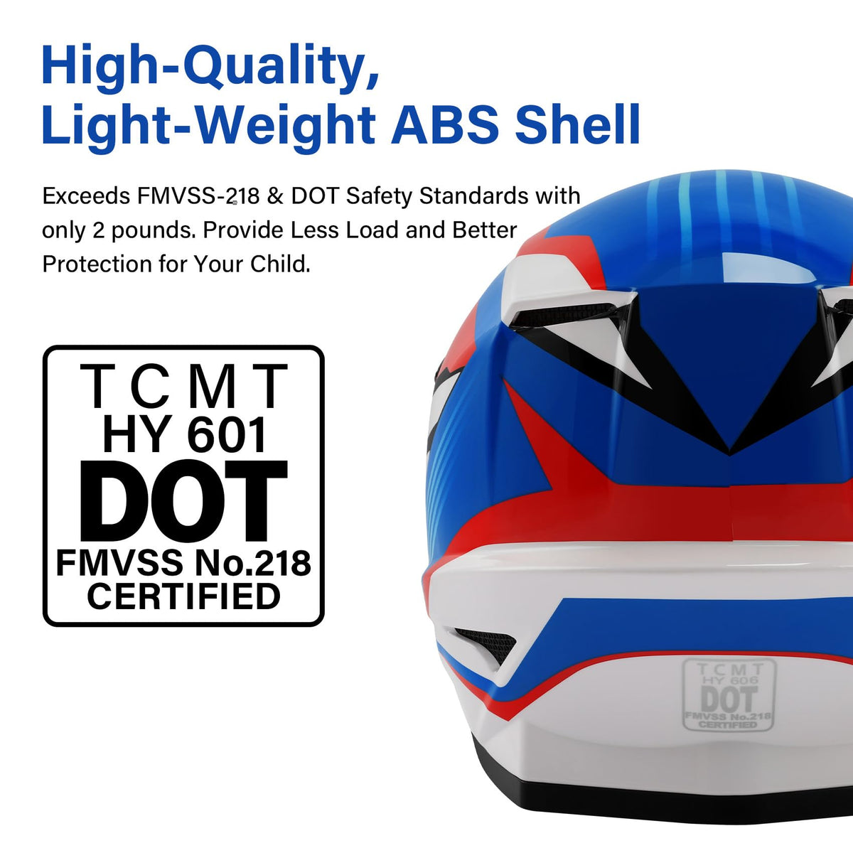 Youth Kids DOT Approved Full Face Motocross Helmet J3112