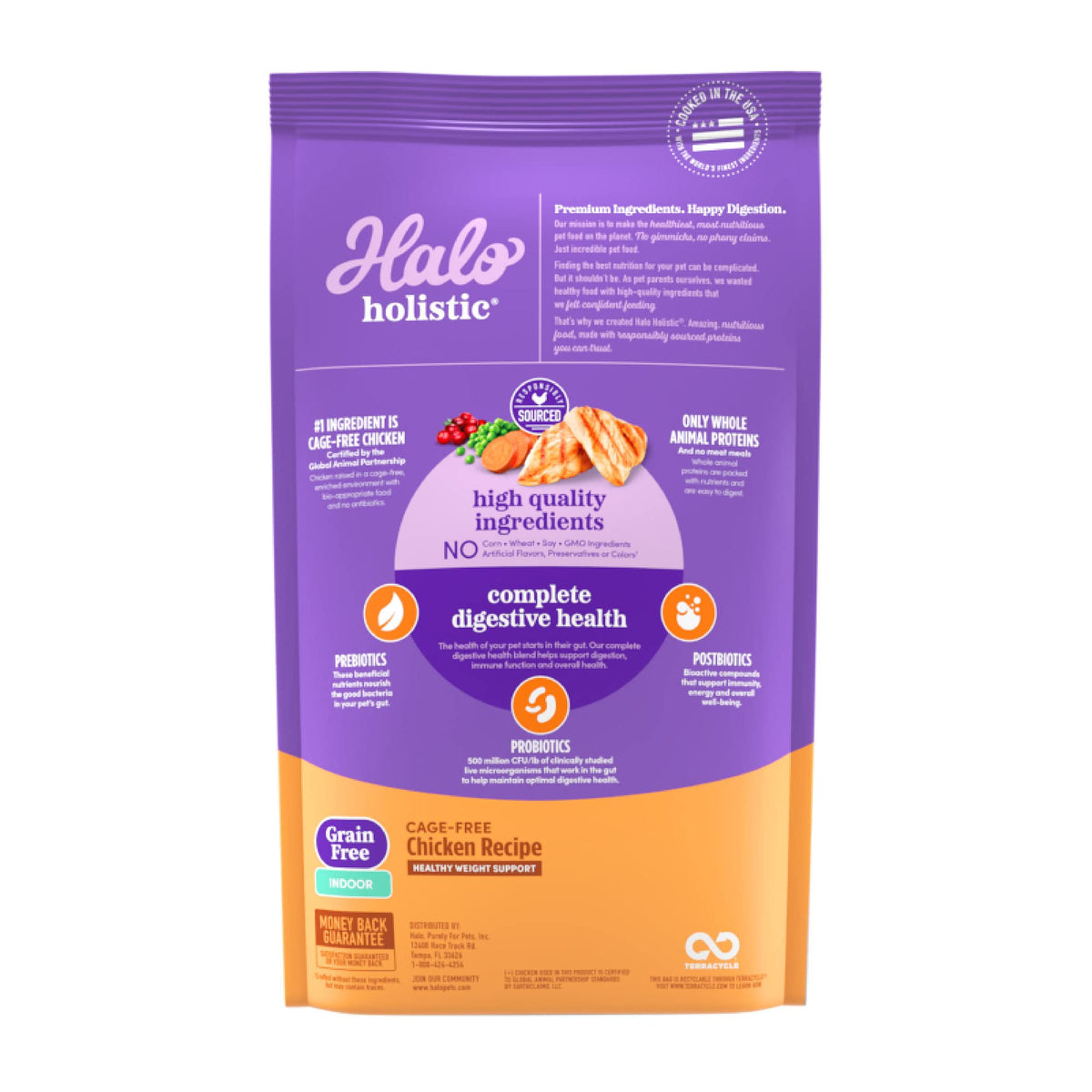 Indoor Dry Cat Food Cage-Free Chicken 6 lb G317359
