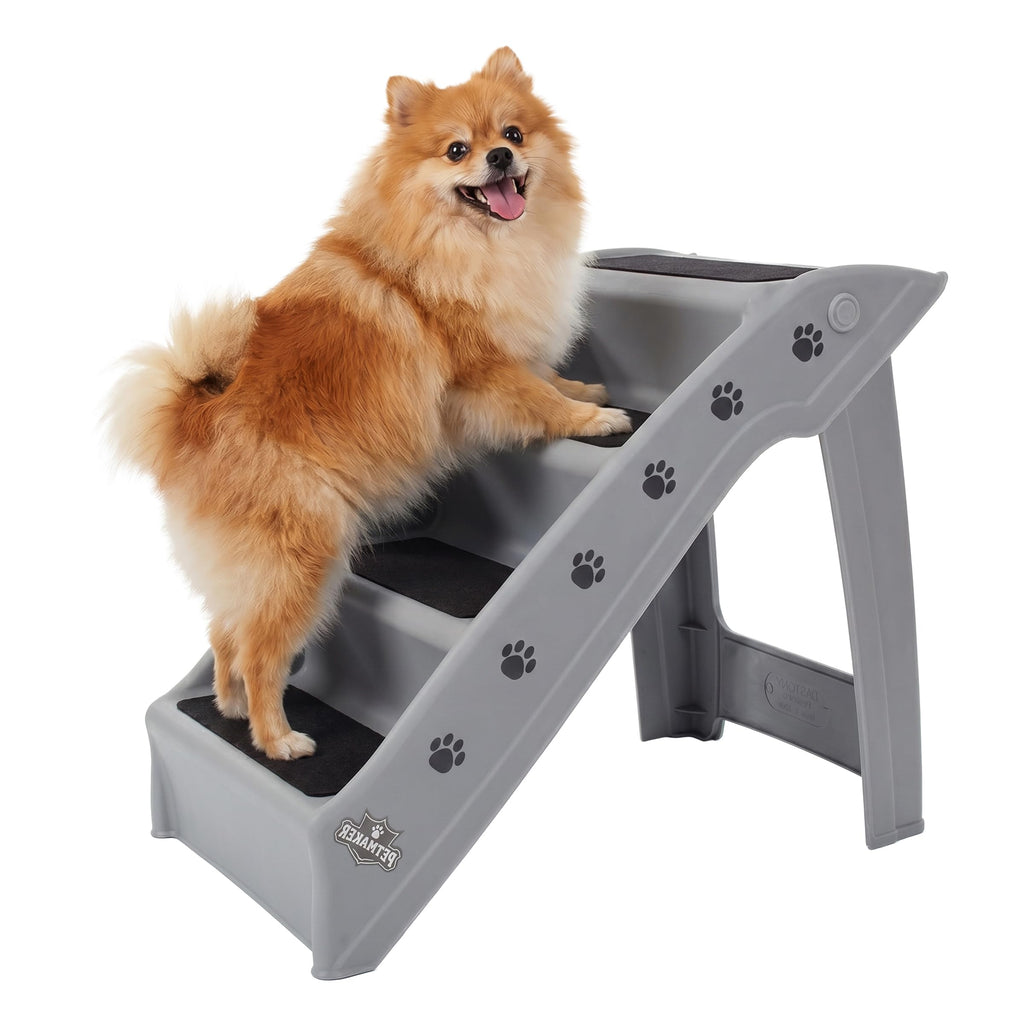 Lightweight Durable Plastic Dog Stairs G428