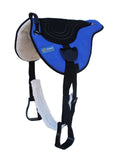Fleece Padded Bareback Pad with Cinch Royal Blue F268