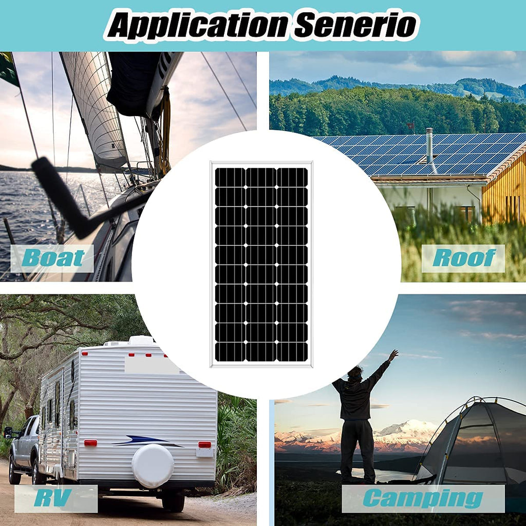 300W Wind Turbine and Solar Panel Kit with Charge Controller B61013