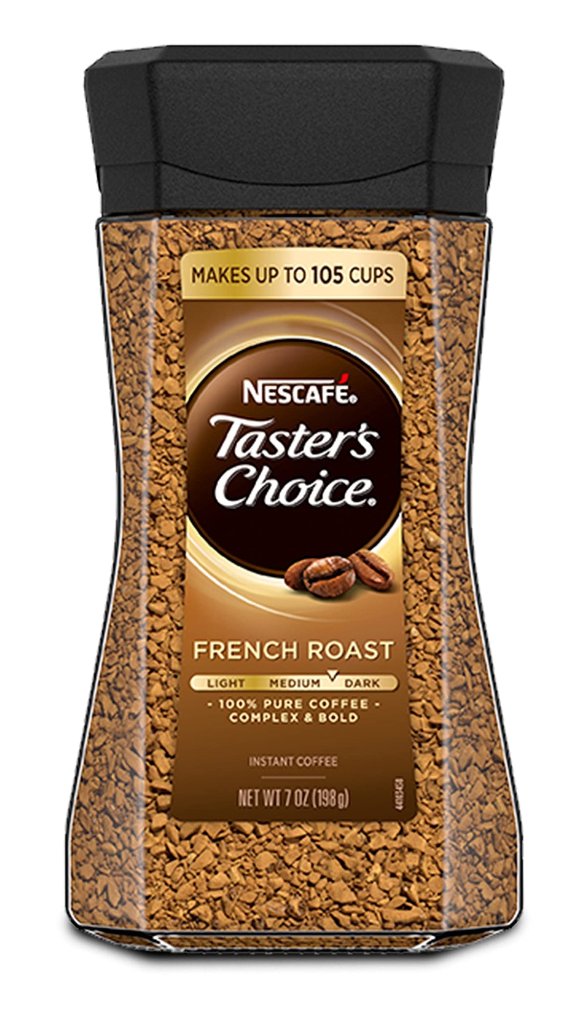 French Roast Instant Coffee 2 Bottles x 7 Oz Q465477