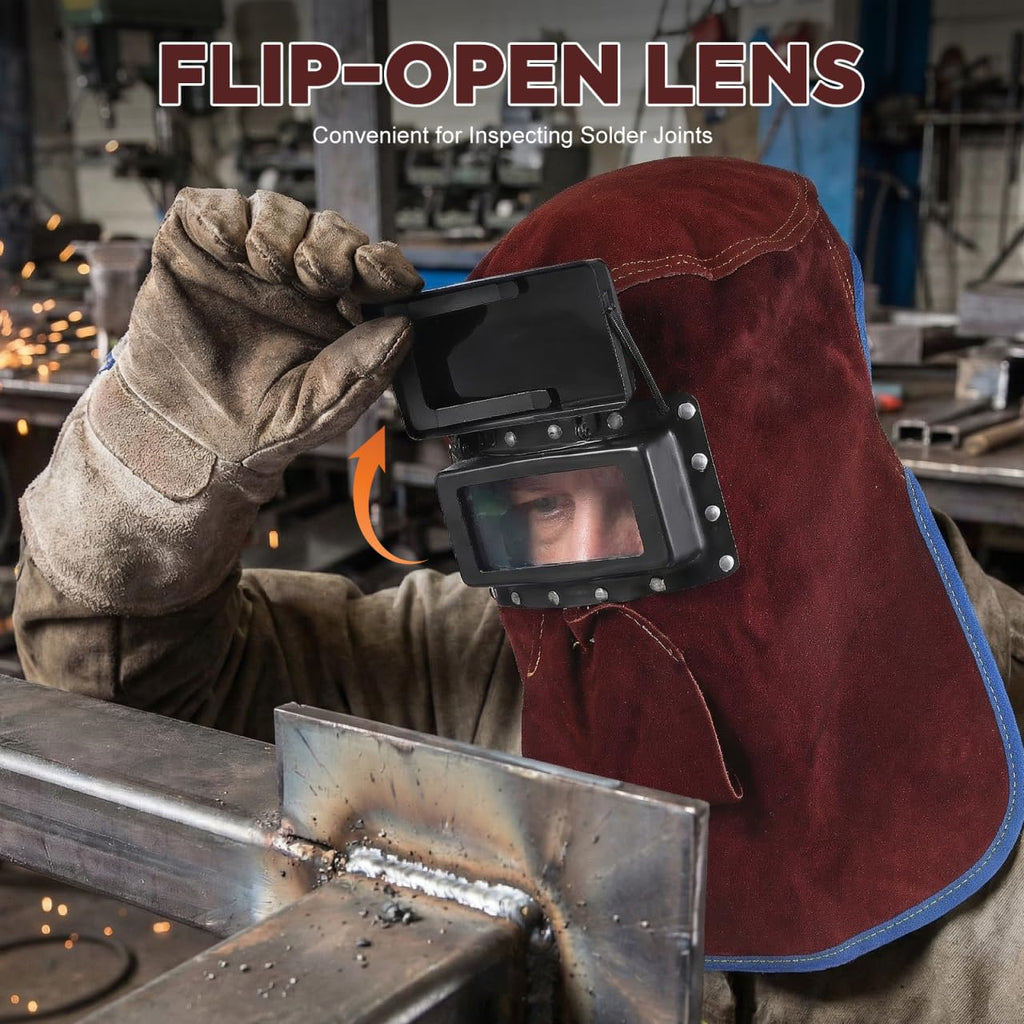 Welding Helmet Mask with Flip Open Lens M8530