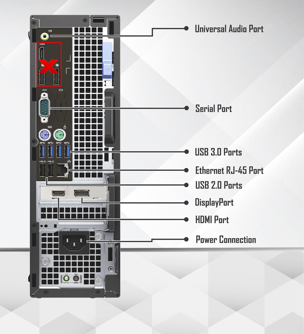 Gaming Desktop PC Intel Core i5 16GB RAM 512GB SSD R5743
