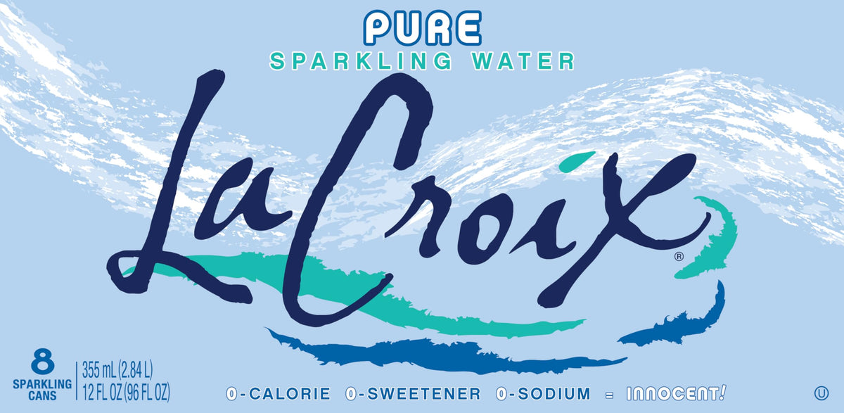 Sparkling Water 12 Fl Oz (pack of 8) U386141