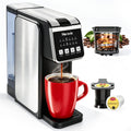 Single Serve Coffee Maker with Built-in Grinder Y362