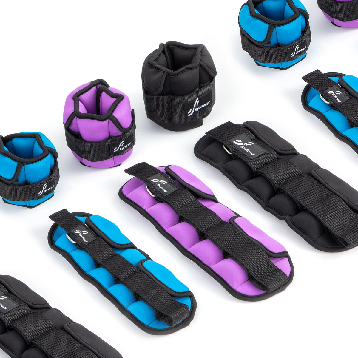 Adjustable Ankle Weights with Removable Weights J155125